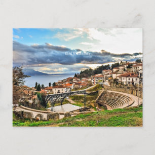 Cartão Postal Ohrid, Macedônia