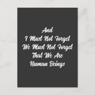 Cartão Postal Oi Ren Human Beings