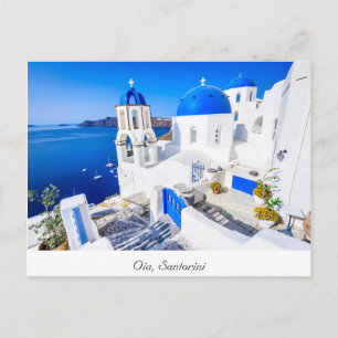 Cartão Postal Oia Santorini
