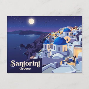 Cartão Postal Oia, Santorini Grécia