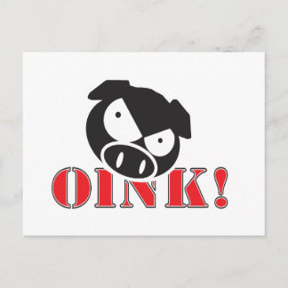 Cartão Postal OINK_GraphicReversed