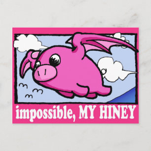 Cartão Postal Oinky Dreams High