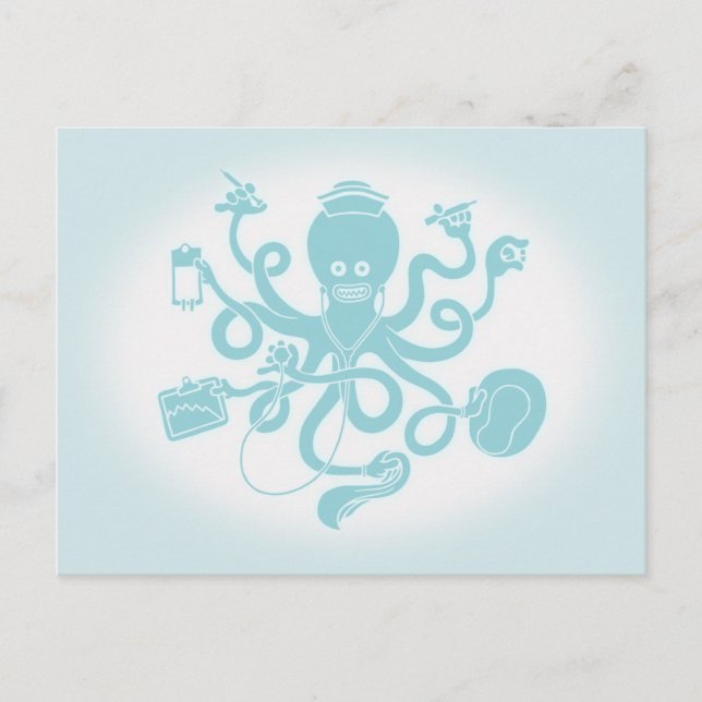 Cartão Postal Oitava enfermeira (Frente)