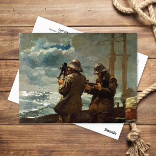 Cartão Postal Oito Bells Náuticos Winslow Homer