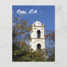 Cartão Postal Ojai Poste Office Tower
