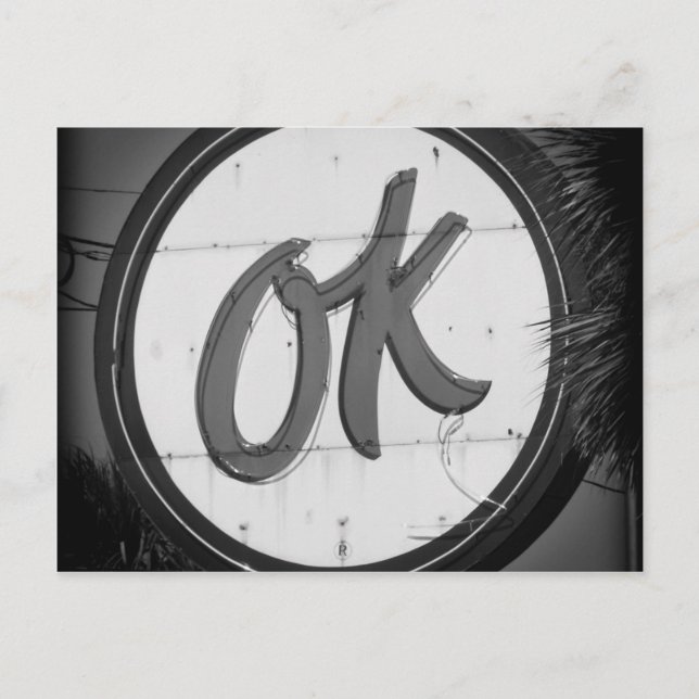 Cartão postal OK (Frente)