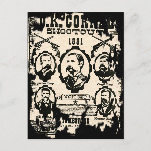 Cartão Postal OK Disparo Corral (Frente)