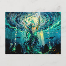 Okeanos Titã Primordial do Oceano da Grécia M