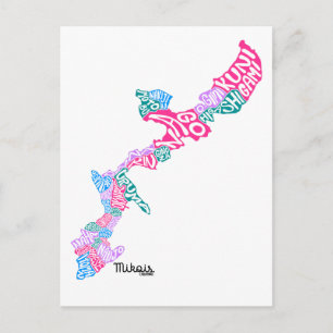 Cartão Postal OKINAWA É. ポ ス ト Equipe de カ