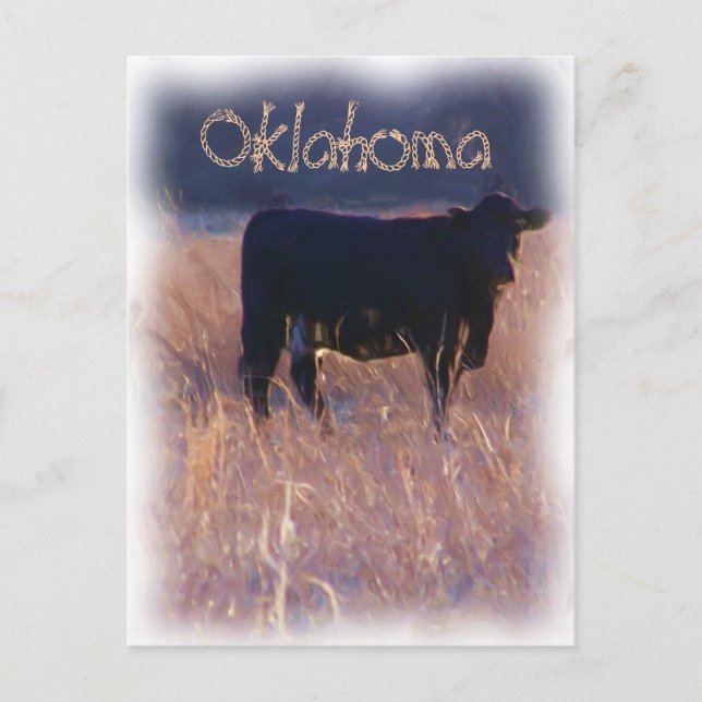 Cartão Postal Oklahoma (Frente)