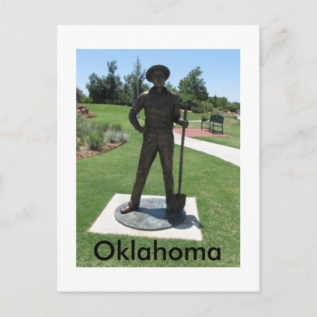 Cartão Postal Oklahoma (Frente)