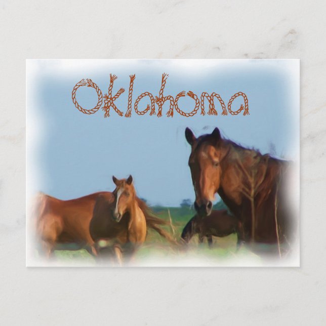 Cartão Postal Oklahoma (Frente)