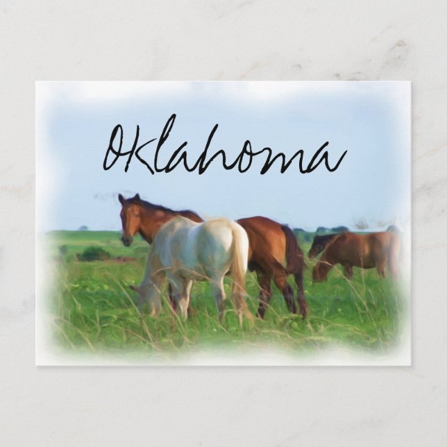 Cartão Postal Oklahoma (Frente)