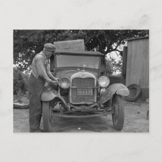 Cartão Postal Oklahoma à Califórnia, 1930