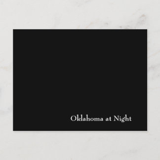Cartão Postal Oklahoma à Noite
