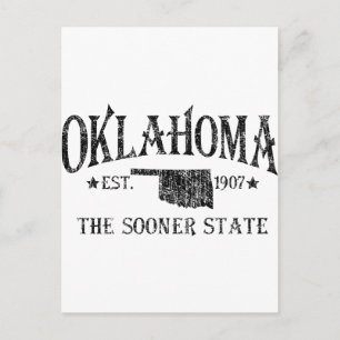 Cartão Postal Oklahoma - O Estado Mais Cedo