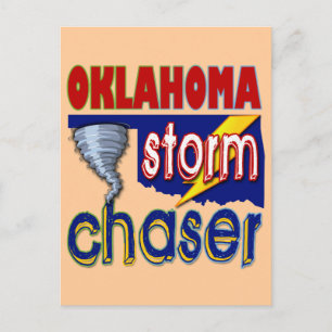 Cartão Postal Oklahoma Storm Chaser