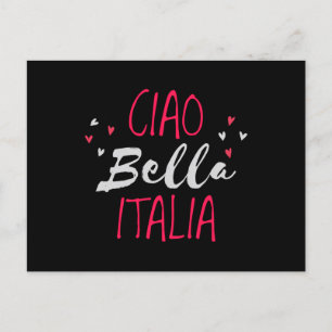 Cartão Postal Olá bela Itália