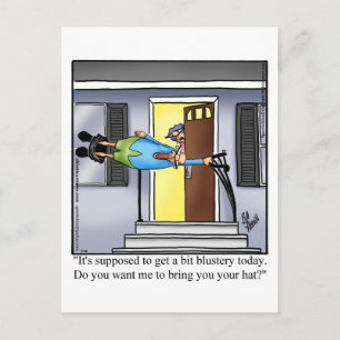 Cartão Postal Olá, Cartão-postal Humor