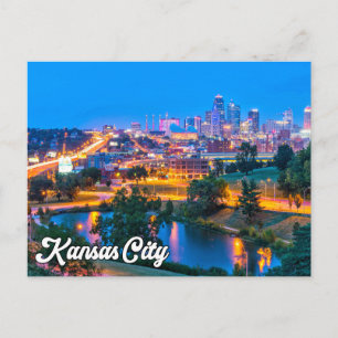 Cartão Postal Olá da Linda Kansas City, Missouri, EUA