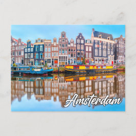 Cartão Postal Olá De Beaunice Amsterdam, Países Baixos