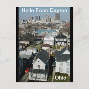 Cartão Postal Olá De Dayton, Cartão-Postal De Ohio