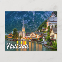 Cartão Postal Olá De Hallstatt, Áustria