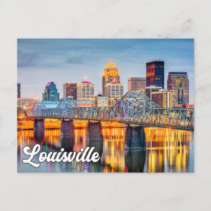 Cartão Postal Olá de Louisville, Kentucky, EUA