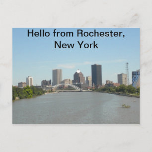 Cartão Postal Olá de Rochester, Cartão-postal de Nova Iorque