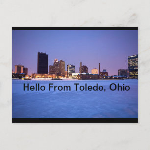Cartão Postal Olá De Toledo, Cartão-Postal De Ohio