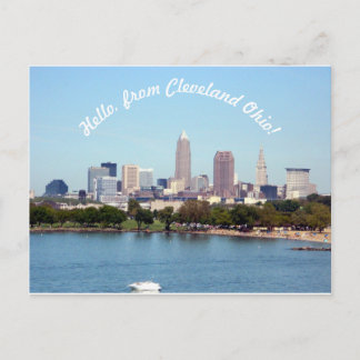 Cartão Postal Olá do Cartão-postal OH Cleveland