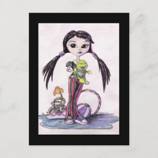Cartão Postal Olá, Dollies: Leela, a moça do Pouty