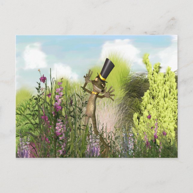 Cartão Postal Olá, "Eu tenho Arive" (Frente)