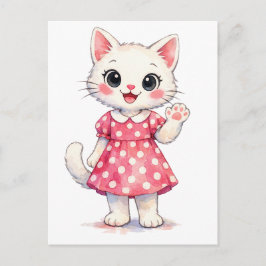 Cartão Postal Olá Kitty!