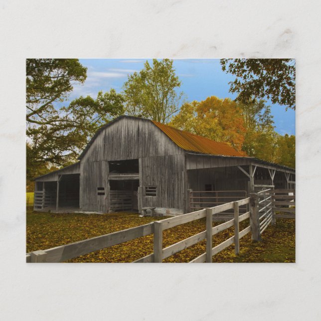 Cartão Postal Old Barn (Frente)