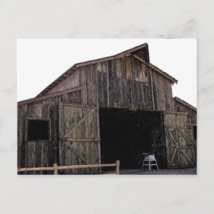 Cartão Postal Old Barn