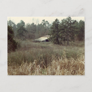 Cartão Postal Old Coushatta Barn