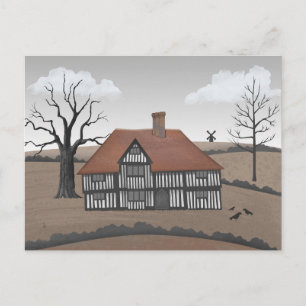 Cartão Postal Old Crow Manor