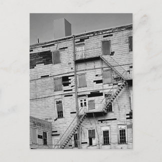 Cartão Postal Old Dilapitated Abandoned Factory Building Photo