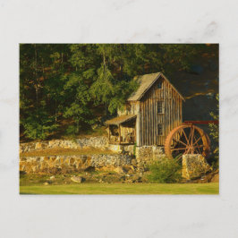 Cartão Postal Old Grist Mill na GA