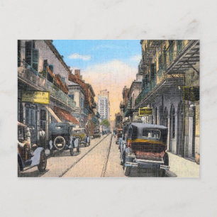Cartão Postal Old Royal Street Nova Orleans