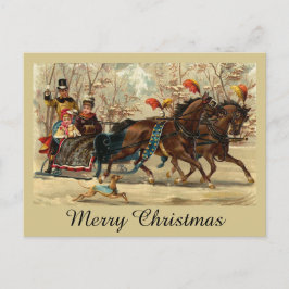 Cartão Postal Older and Younger Sisters Ride - Mary Evans