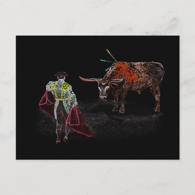 Cartão Postal Ole Matador (Frente)