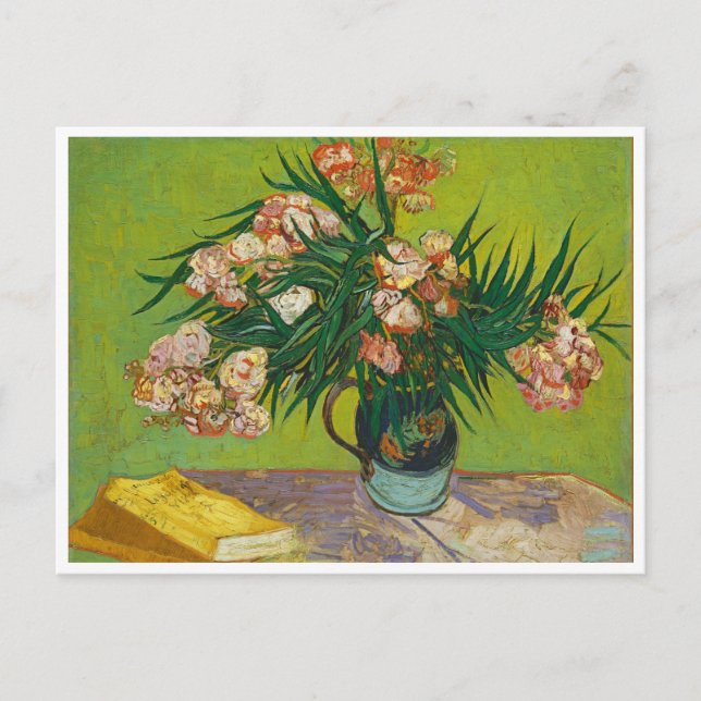Cartão Postal Oleanders, Vincent van Gogh (Frente)