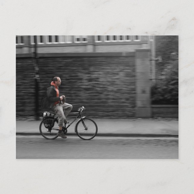 Cartão Postal Olha, sem mãos. (Frente)