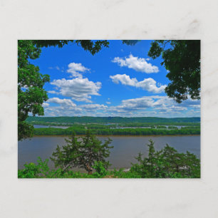 Cartão Postal Olhando o poderoso Mississippi