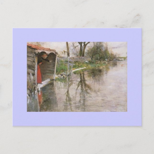 Cartão Postal Olhando para o Canal (Frente)