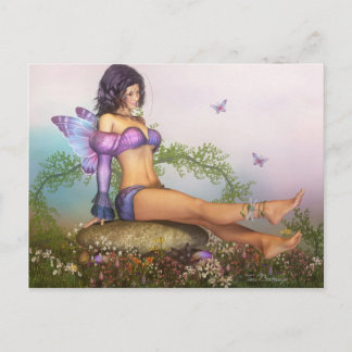 Cartão Postal Olhe a libélula