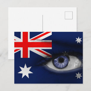Cartão Postal Olho da Austrália