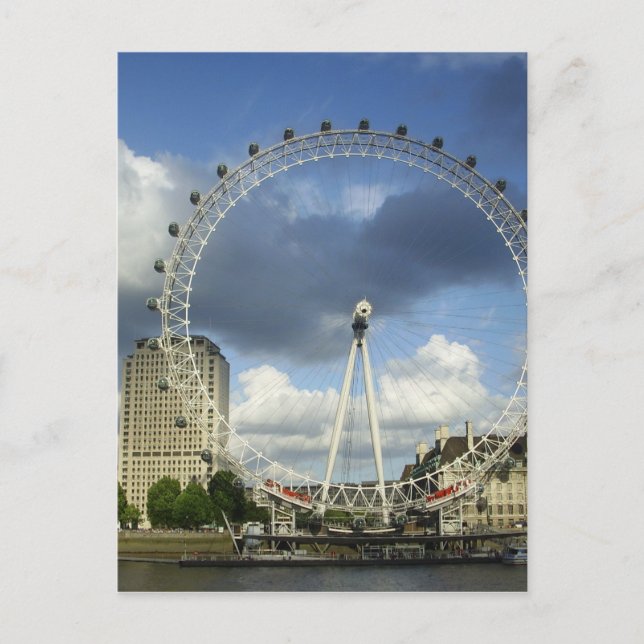 Cartão Postal Olho de Londres (Frente)